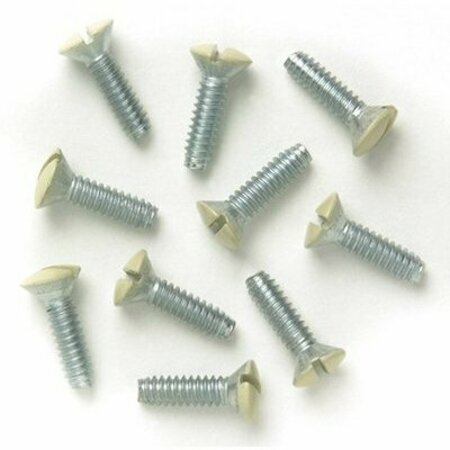 PASS & SEYMOUR 10Pk Ivy Wallplat Screw 510ICC20